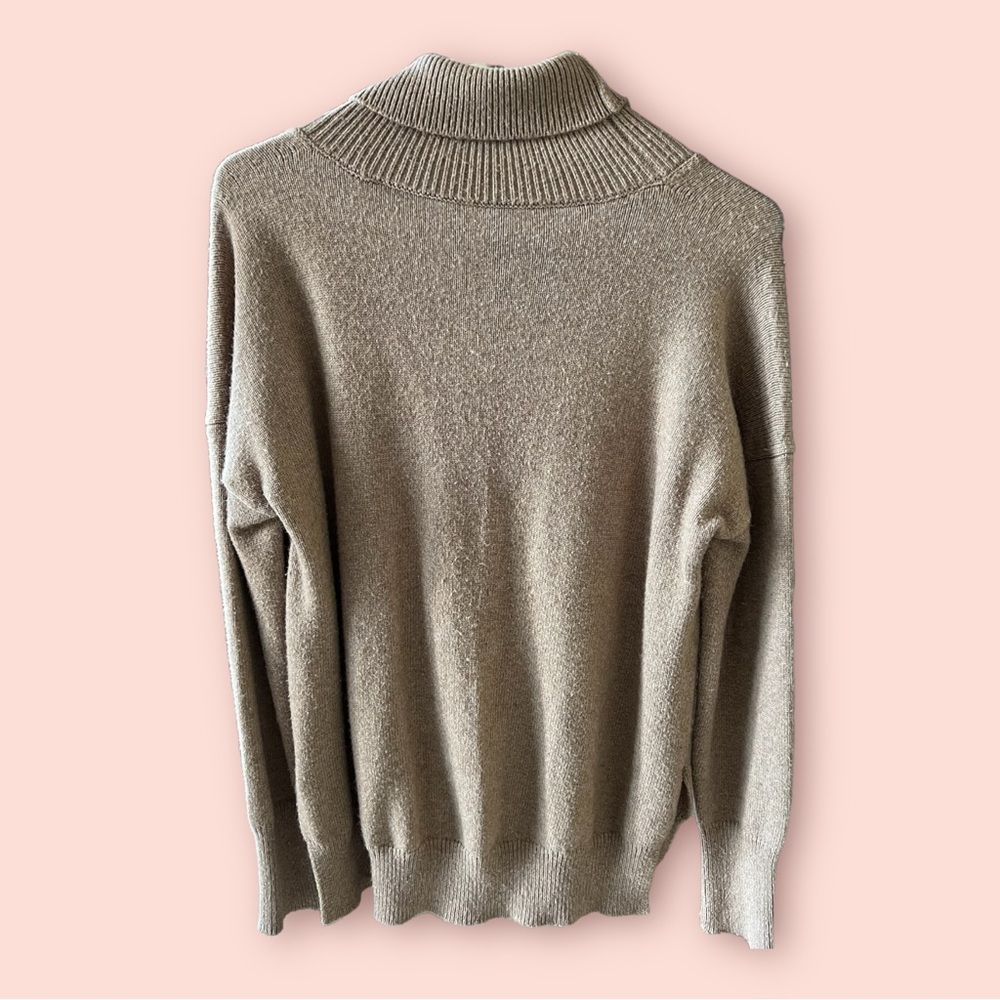 ⛄️FREE w/bundle❗️cashmere sweater ladies winter baggy turtleneck - Picture 8 of 13